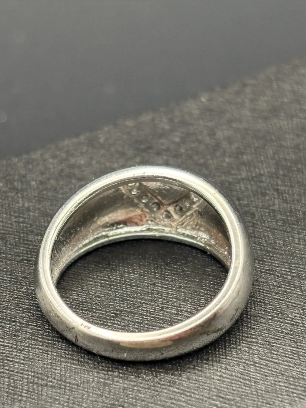 Sterling Silver Heart Accent Ring in Silver